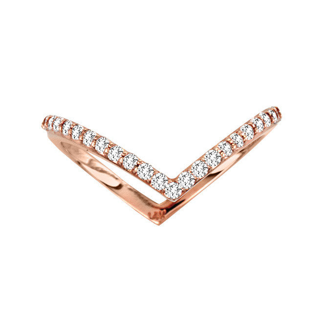 Pave Diamond V Band