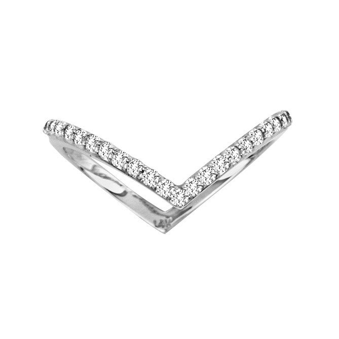 Pave Diamond V Band