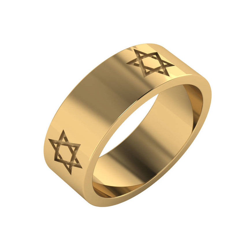 Star of David Mens Band