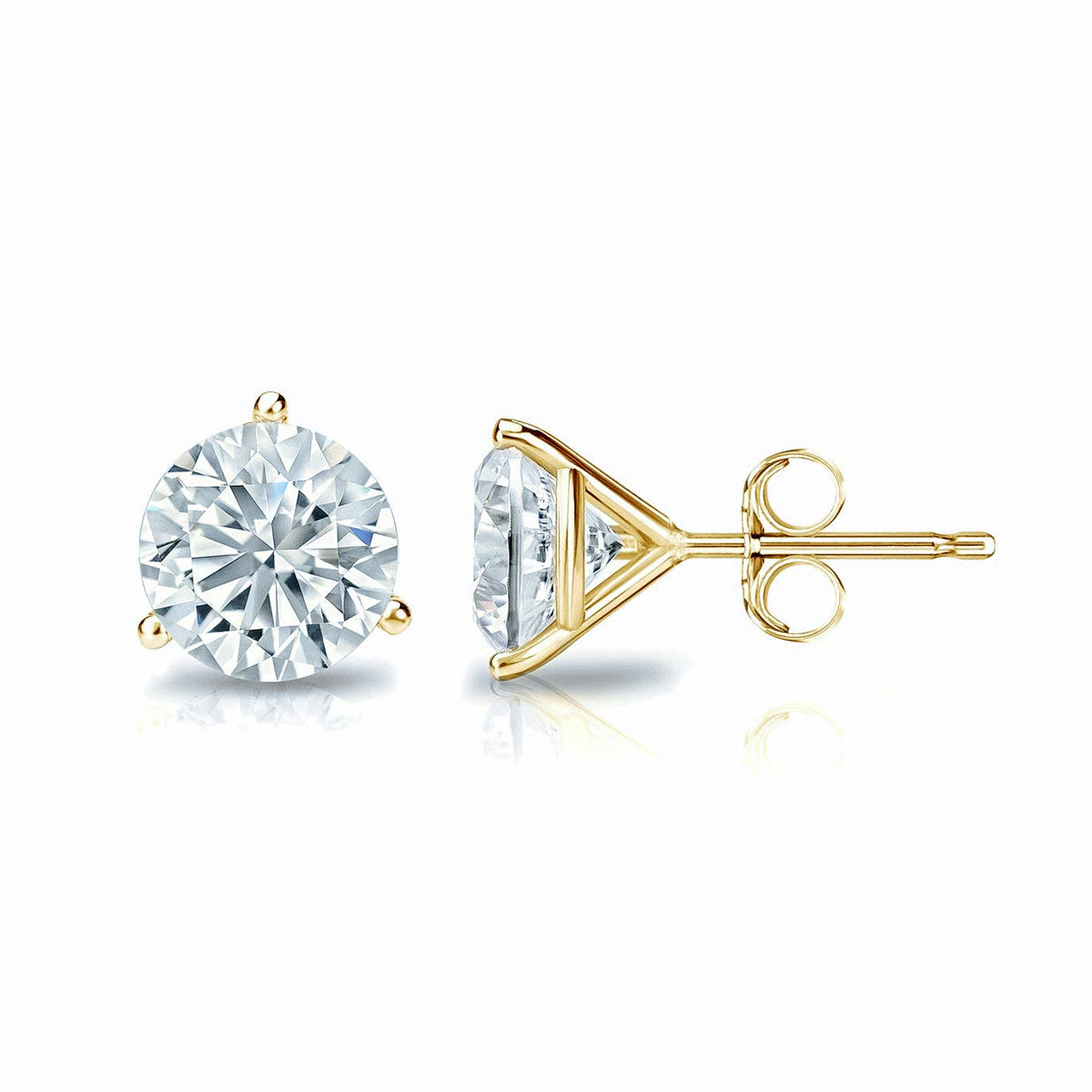 Round Brilliant Diamond Studs