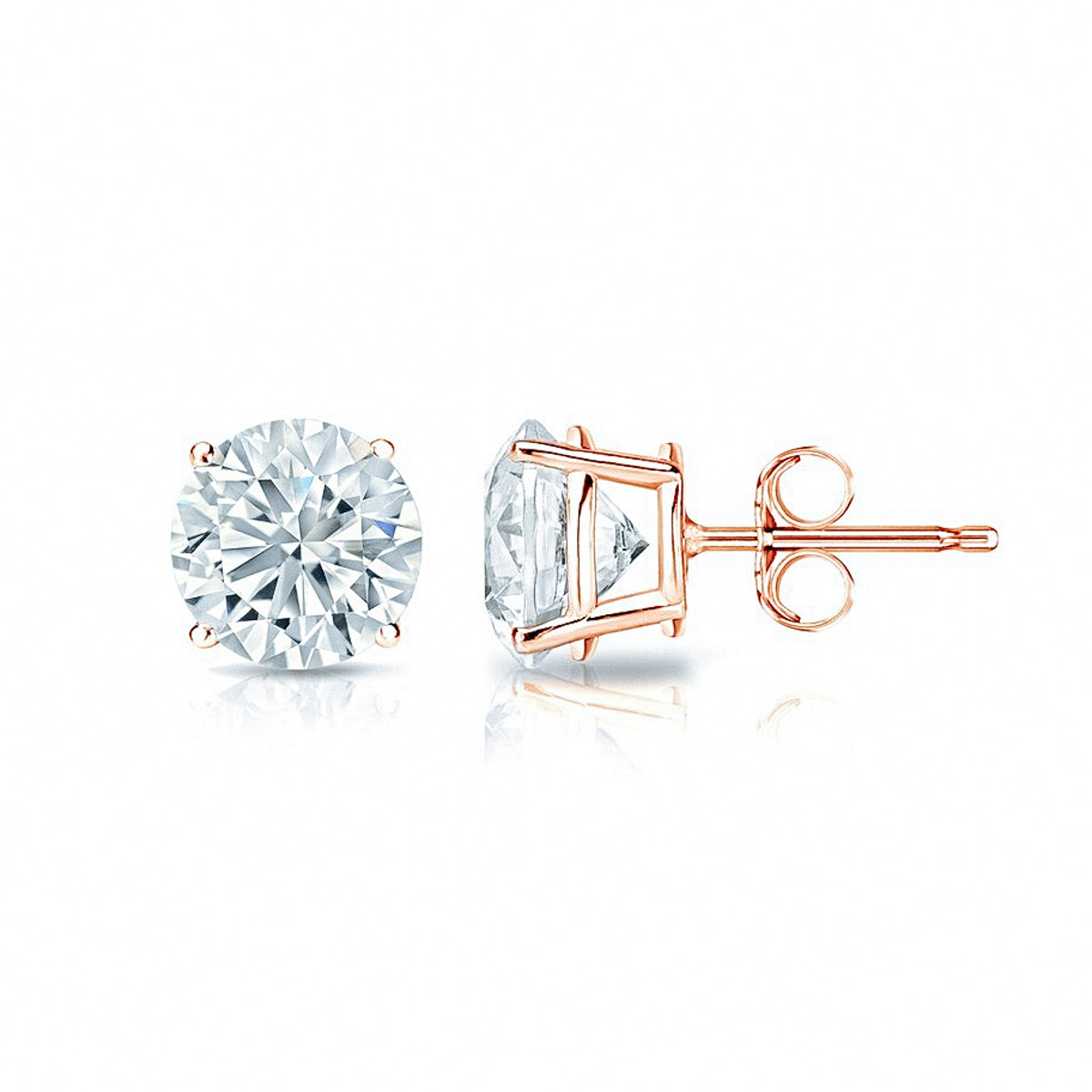 Round Brilliant Diamond Studs