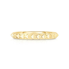 Stackable Eternity Spike Ring