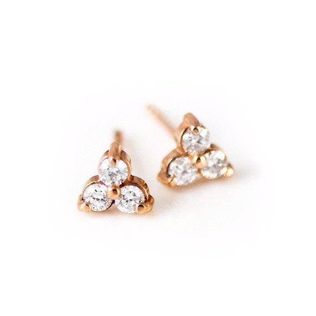 Trio Stud Earrings