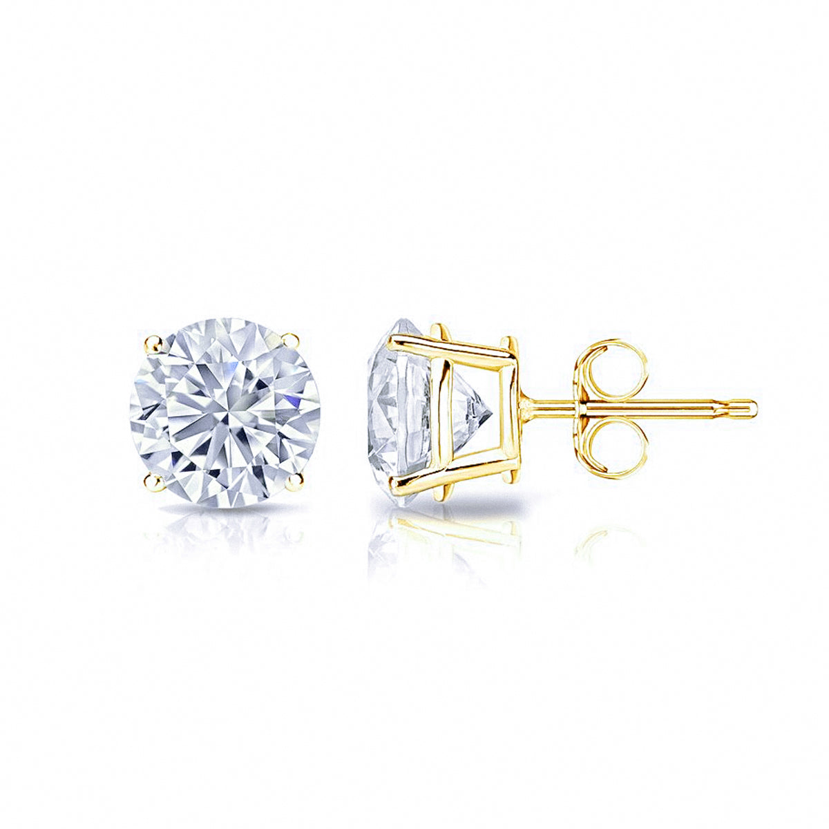 Round Brilliant Diamond Studs
