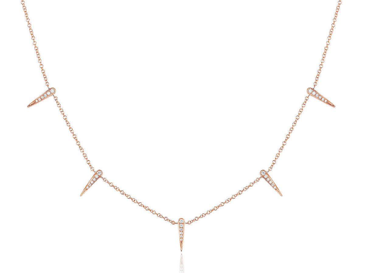 Mini Dagger Chain Necklace