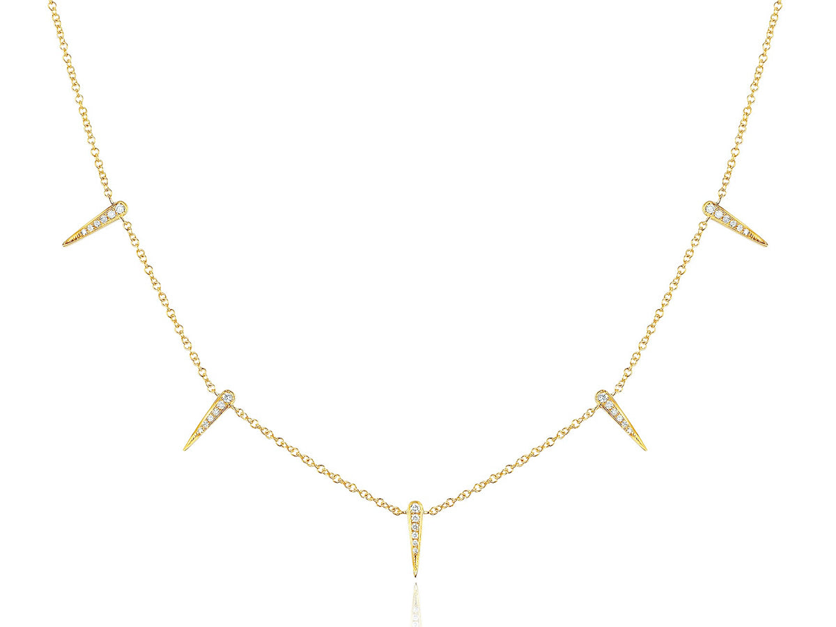 Mini Dagger Chain Necklace