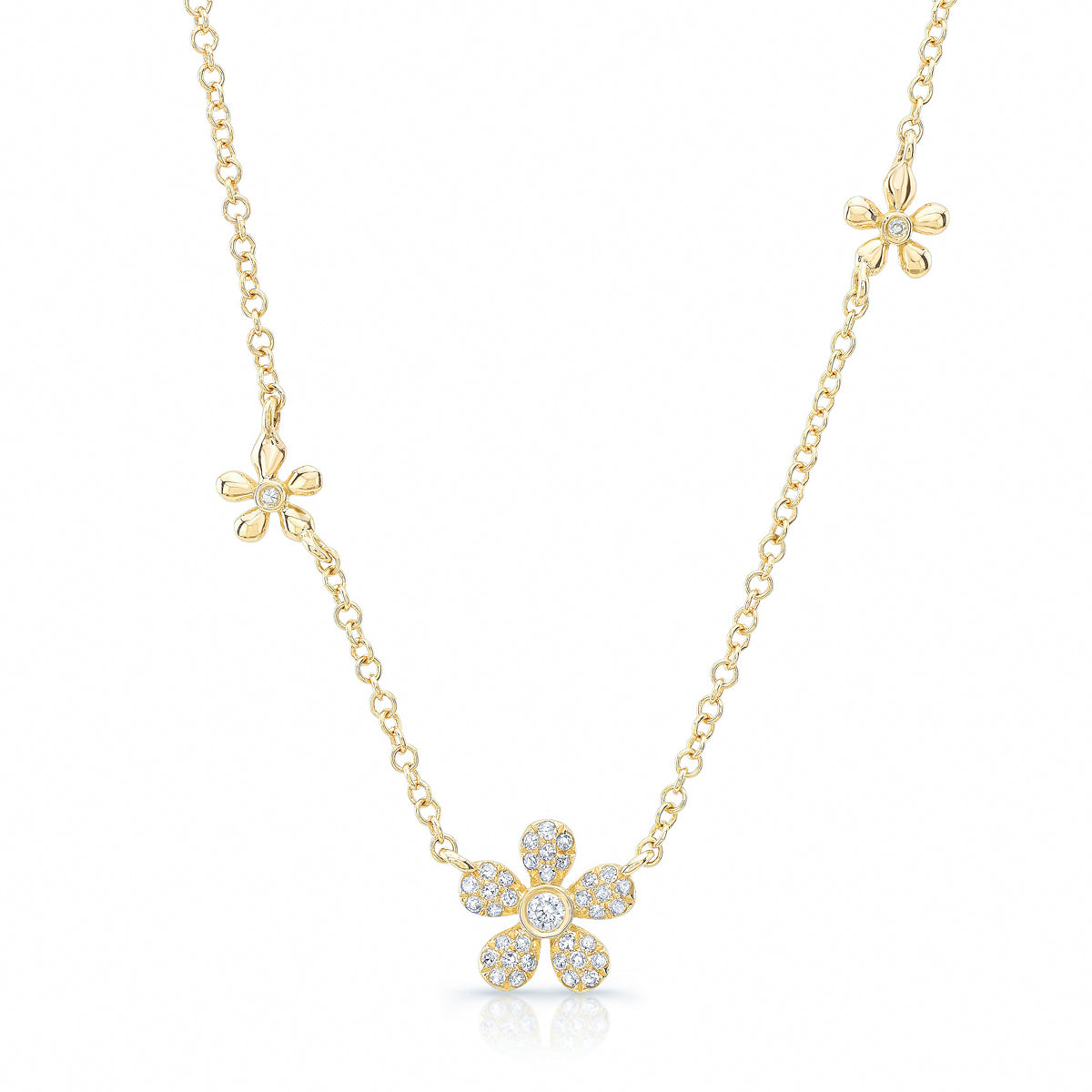Flower Station Necklace