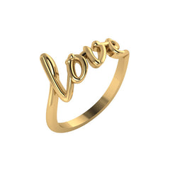 Love Gold Ring