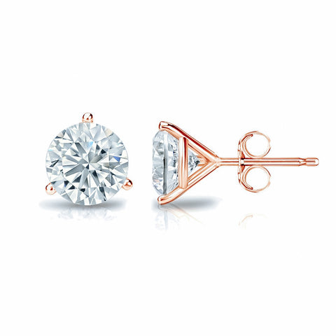 Round Brilliant Diamond Studs