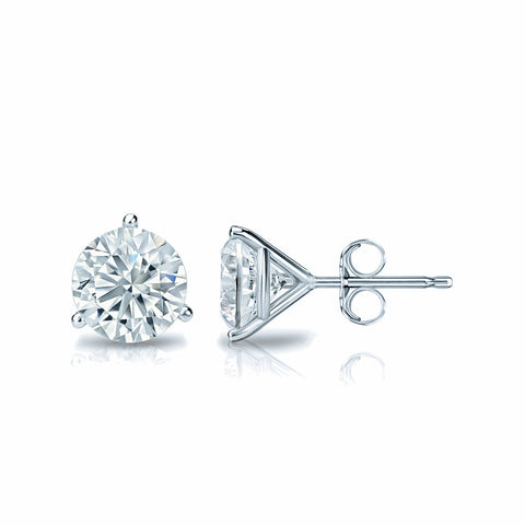 Round Brilliant Diamond Studs