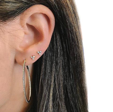 Trio Stud Earrings