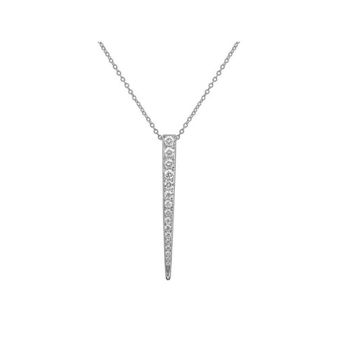 Diamond Dagger Necklace