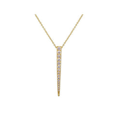 Diamond Dagger Necklace