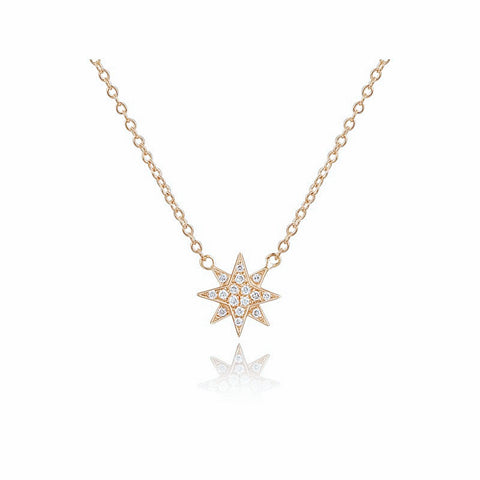 Starburst Diamond Necklace