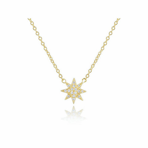 Starburst Diamond Necklace