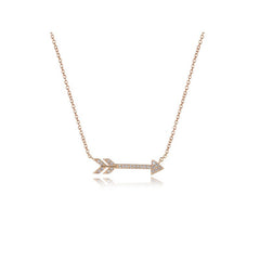 Diamond Arrow Necklace