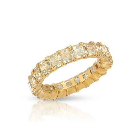 MINI RADIANT YELLOW DIAMOND ETERNITY BAND