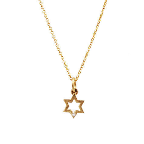 Mini Jewish Star Charm