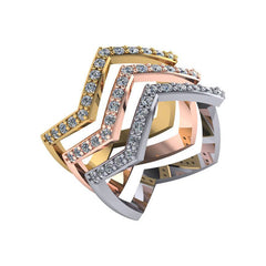 Stackable Ziggy Eternity Band