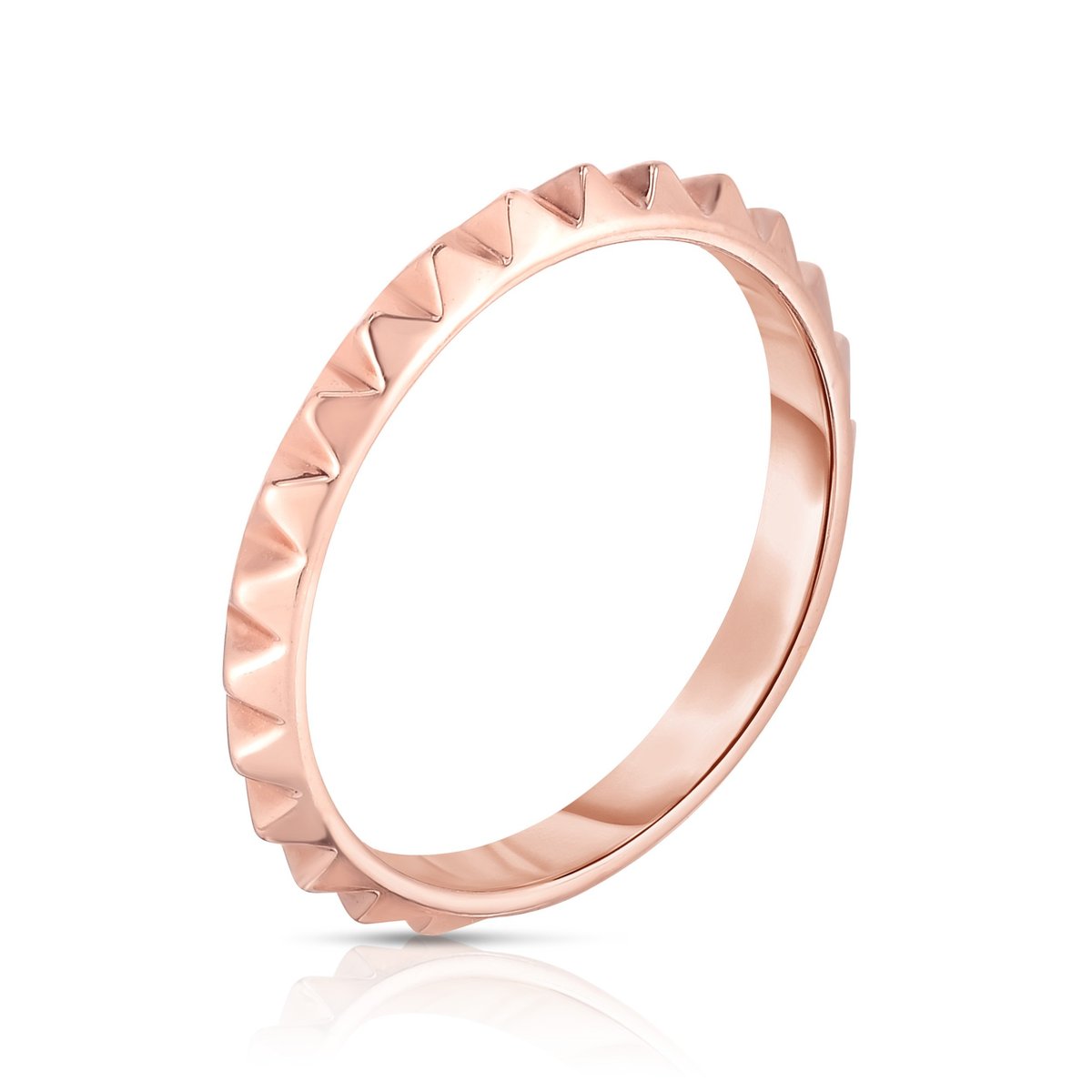 Stackable Eternity Spike Ring – Dadlani Jewels