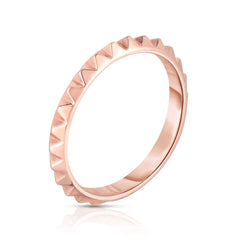 Stackable Eternity Spike Ring