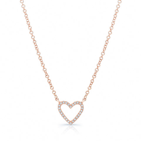 Open Heart Necklace