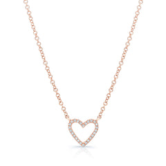 Open Heart Necklace