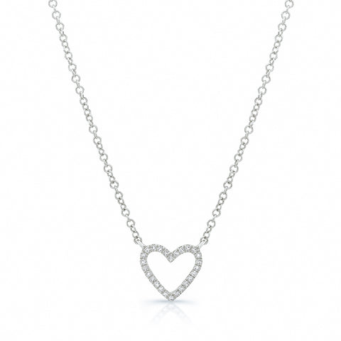 Open Heart Necklace