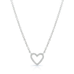 Open Heart Necklace