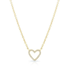 Open Heart Necklace
