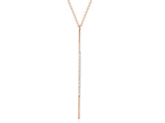 Skinny Bar Drop Necklace