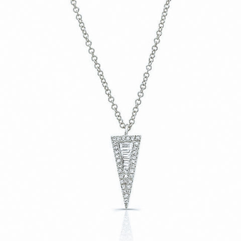 Petite Baguette Dagger Necklace
