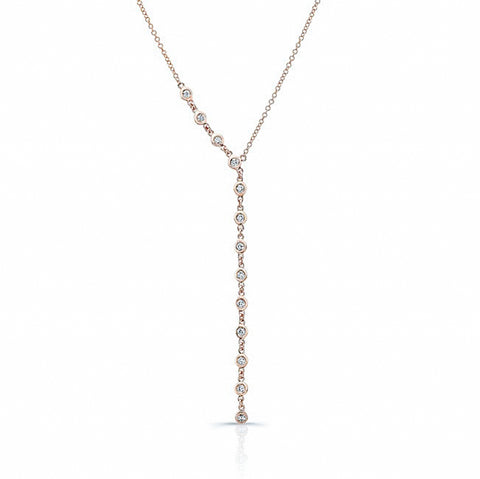 Bezel Y Necklace