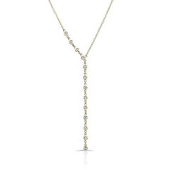 Bezel Y Necklace