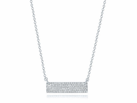 Pave Brick Necklace