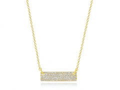 Pave Brick Necklace