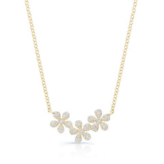 Flower Trio Necklace