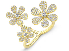Trio Flower Ring