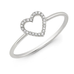 Mini Open Heart Ring