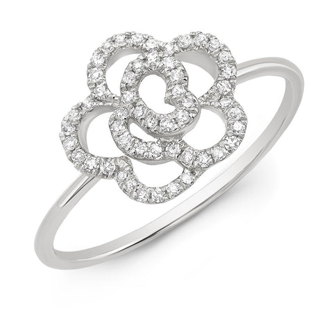 Diamond Rose Ring