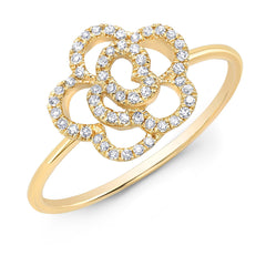 Diamond Rose Ring
